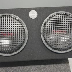 Quinn Audio 10 Inch 4 Ohm Immaculate Condition. 200 RMS Baseworks Box 