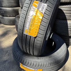 4 new 235/60/18 tires installed and balanced