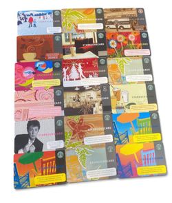 Vintage Starbucks Cards