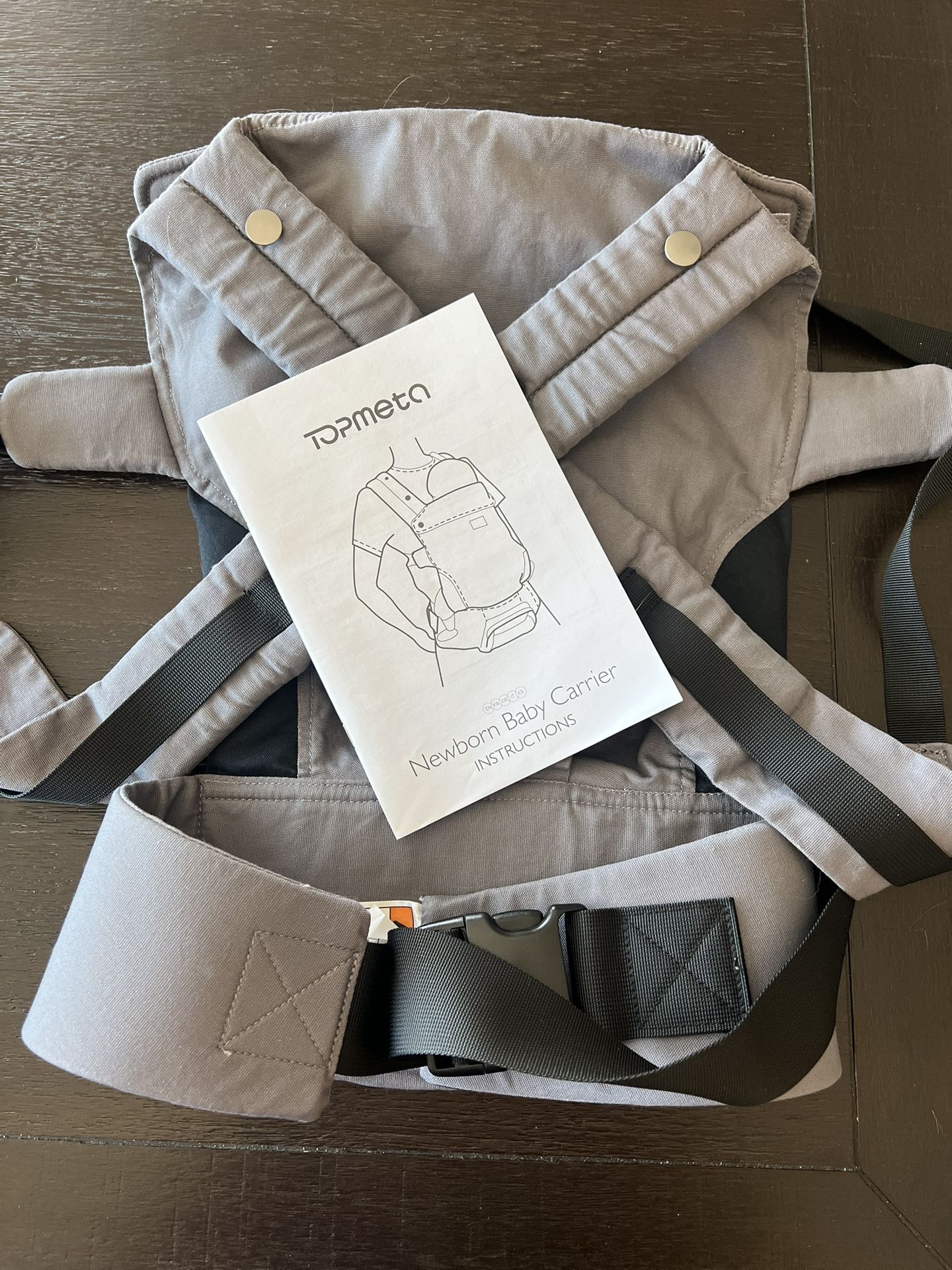 Grey Baby Carrier