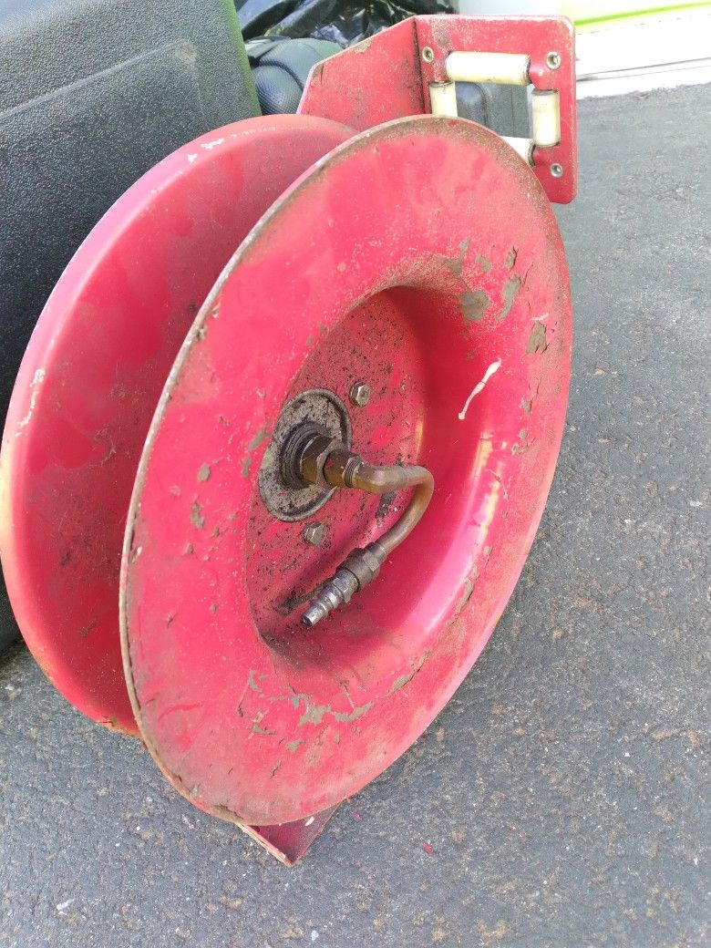 Metal Air Hose Reel