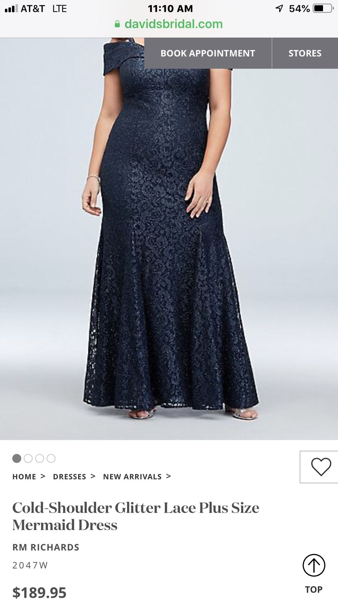 David’s bridal dress