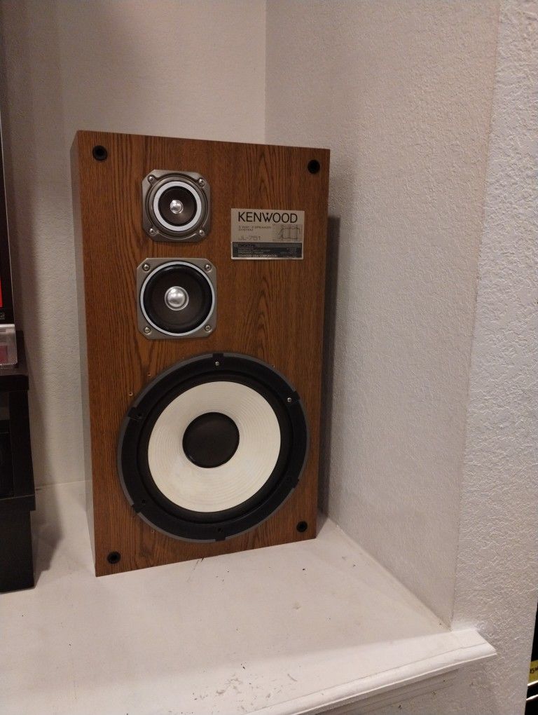 Kenwood JL-751 Three Way 3 Speaker System Pair (2)
