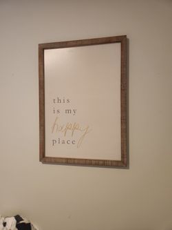 Framed Wall Hanging 