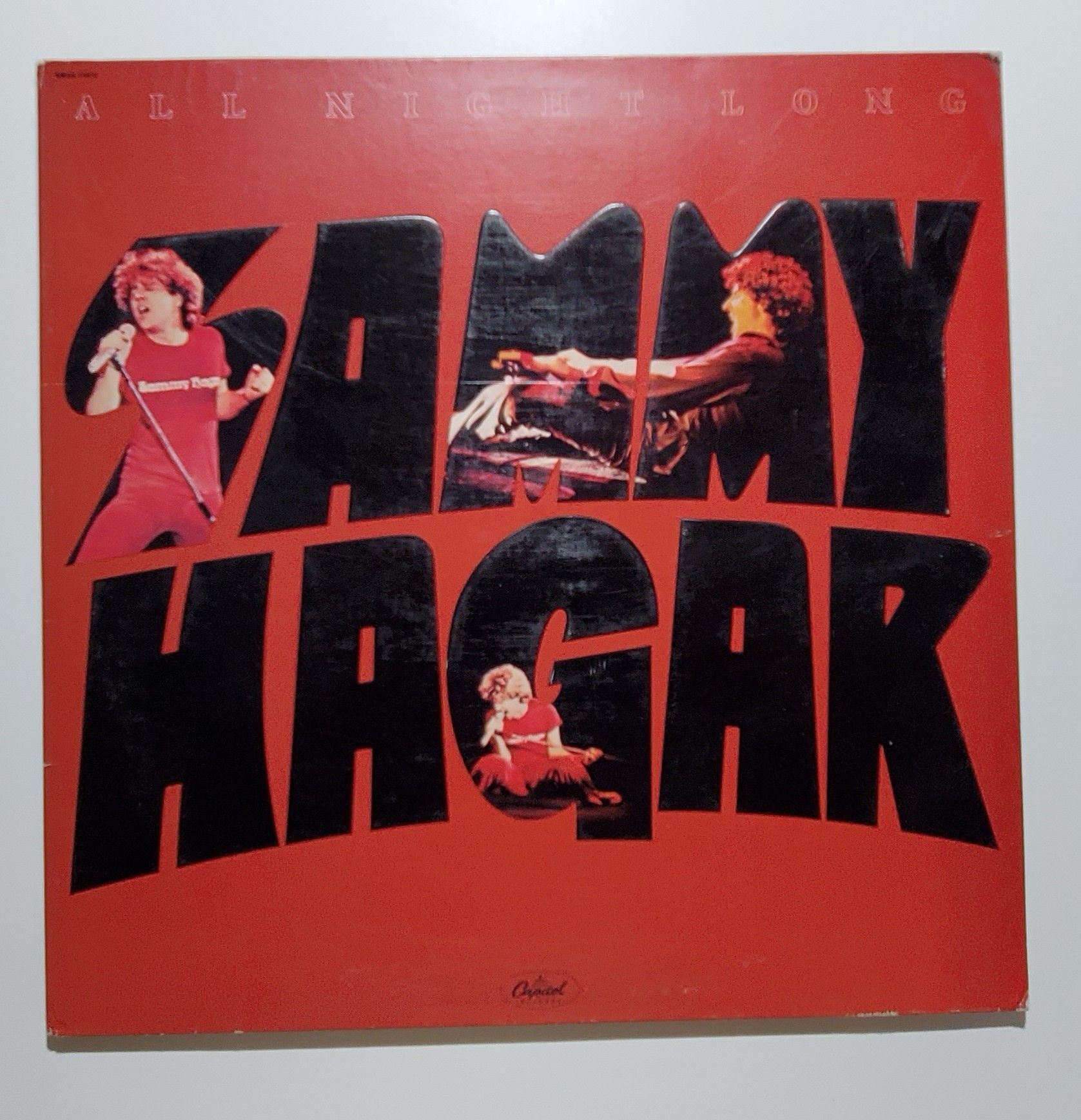 Sammy Hagar – All Night Long LP Vinyl Record