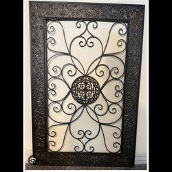 Large metal Wall art 40”x 60”