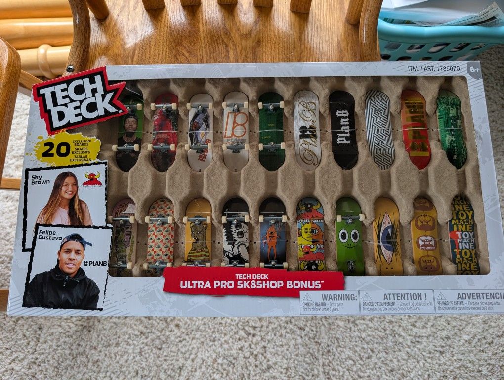 Tech Deck 20p Skateboard Set