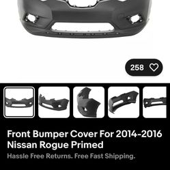 2014-2016 NISSAN ROGUE FRONT BUMPER COVER
