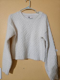 Women's cropped sweater