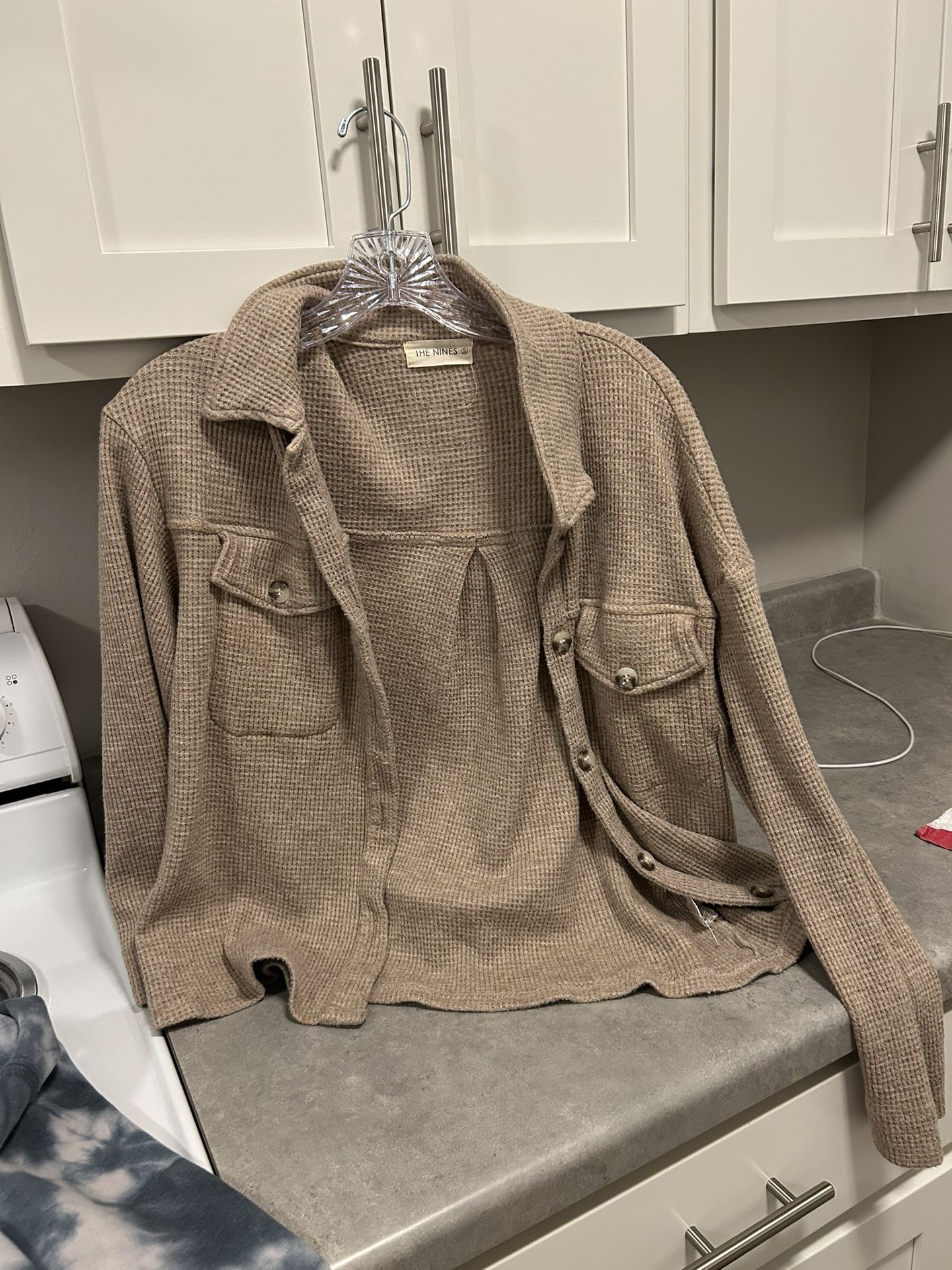 Size Large Champion Sweater And Size Small Jacket From The Nines