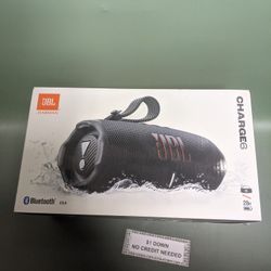 JBL Charge 5 Speaker Brand New - 5 Dollars Down No Credit Needed! 
