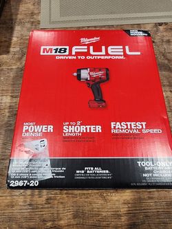 Millwake M18 Fuel 1/2 Inpact Wrench New Gen Only Tool $250