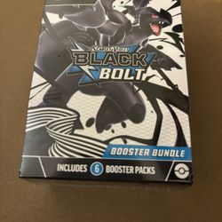 Pokemon Black Bolt Booster Bundle