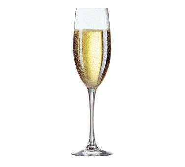 34x 71086 Champagne Flute Glass, 5-3/4 Oz