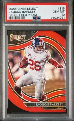 2020 Red Select Saquon Barkley Psa 10