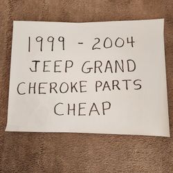 1999 Thru 2004 Jeep Grand Cherokee Parts 