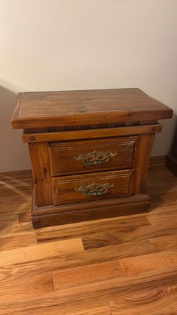 Wooden Nightstand