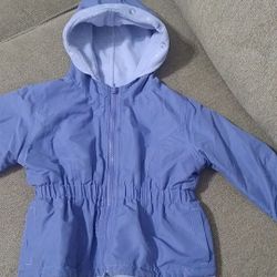 Blue/purple girl's jacket- 18 months