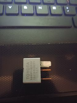 Toyota AC relay fixes orange blinking light