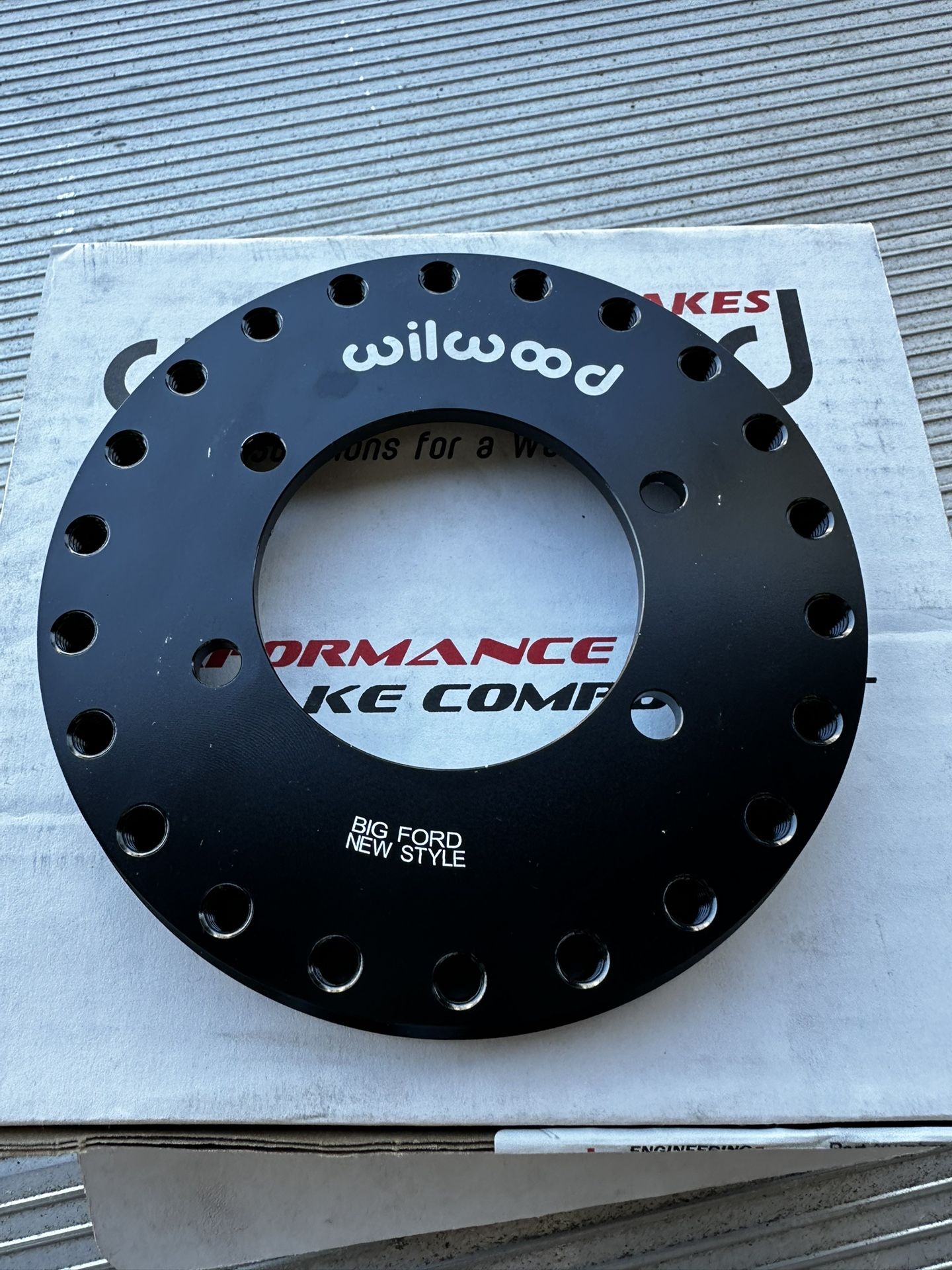 Wilwood Backing Plate