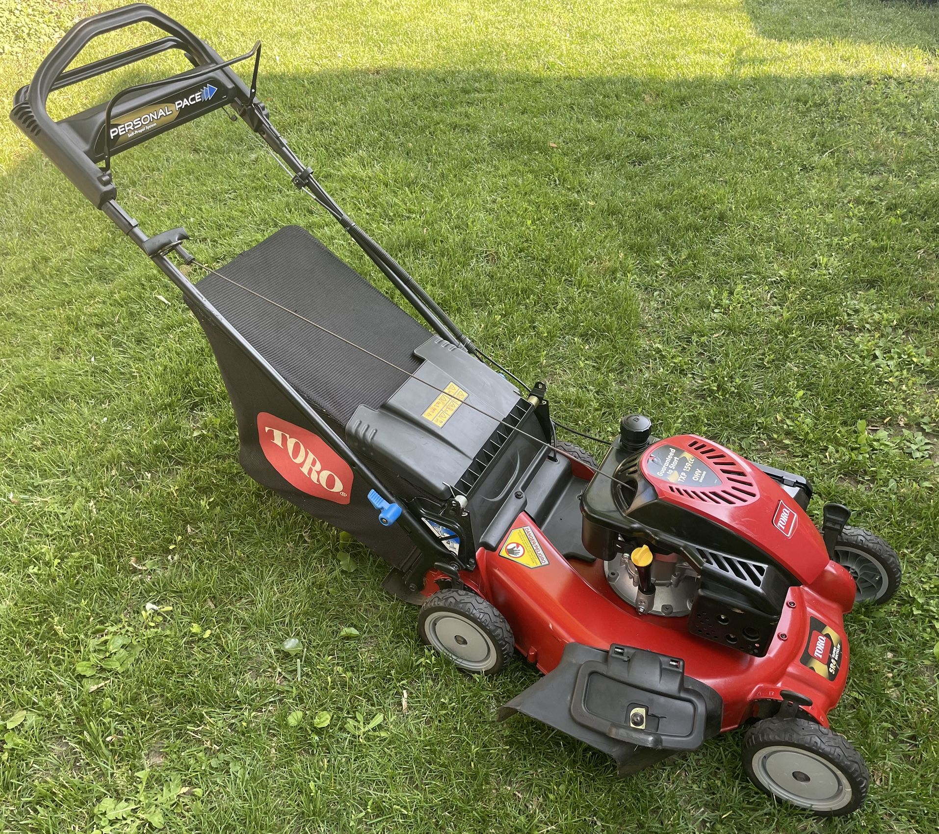 Toro 21” SR4 Super Recycler Personal Pace Self-Propelled Lawn Mower (3 In 1)