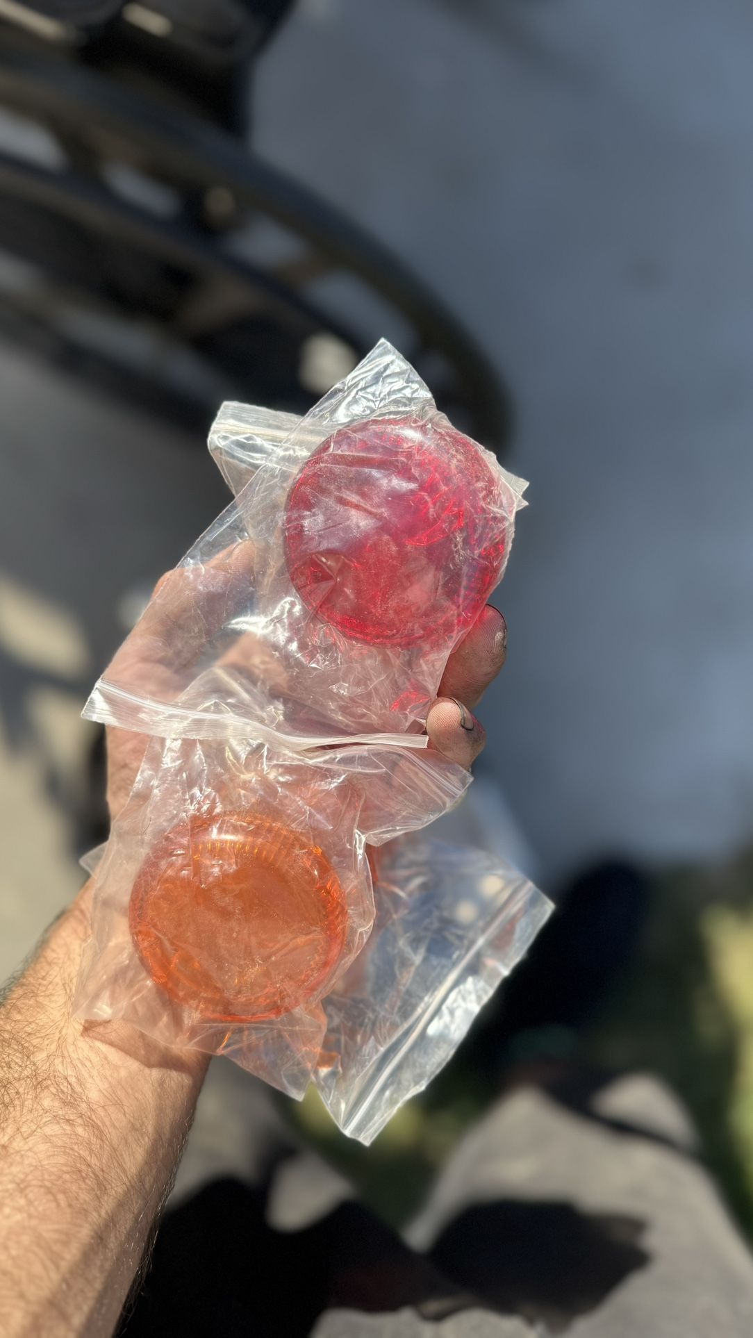 Stock Blinker Caps For Harley Davidson