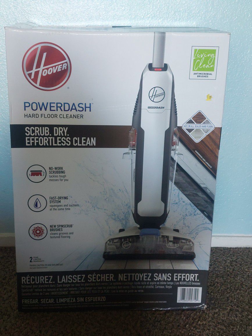 Brand New Hoover PowerDash Hard Floor & Multi-Surface Upright Cleaner, FH41010 - New