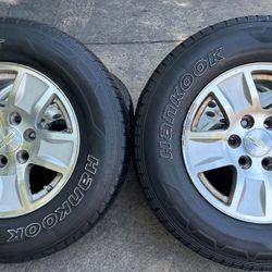 Silverado 17 Inch Chevy Wheels And Tires 