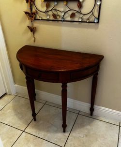 Solid Wood Entry Table 34”Lx17”Wx30”H