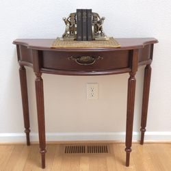 Bombay Co Crescent Shape Table