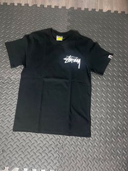 Black Stüssy x BAPE T-Shirt (Size M)