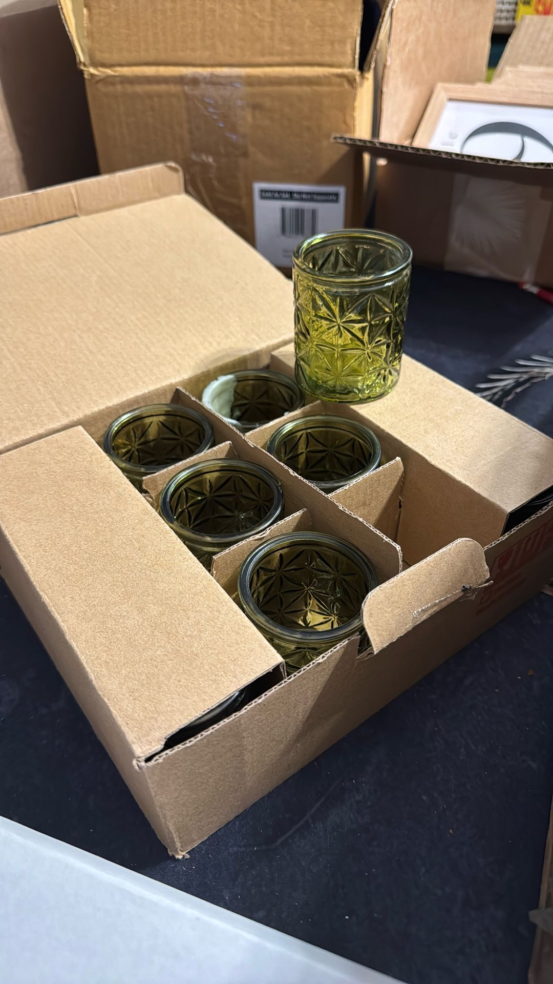36 Green Votive Holders