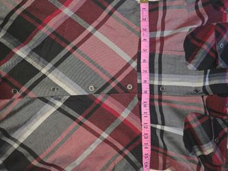 Plaid Button-Up Shirt