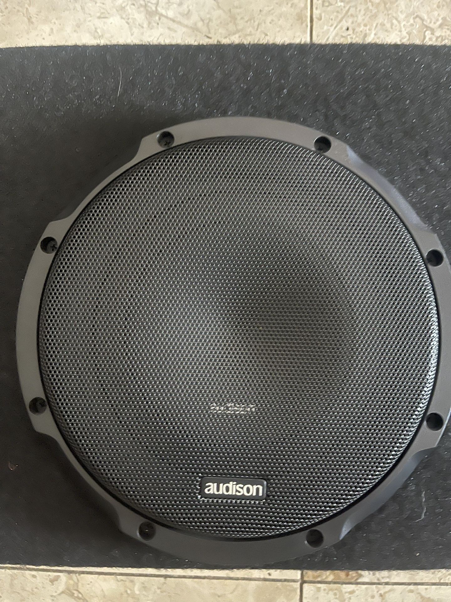 10” Audison Subwoofer / Slim ported Box