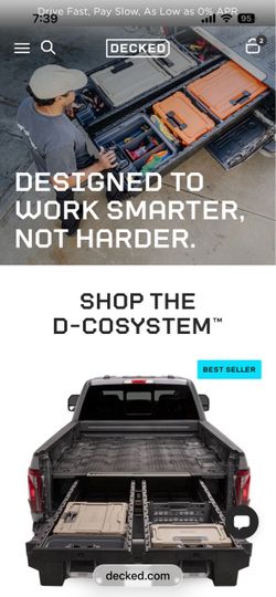 Decked Drawer System (Full Size)