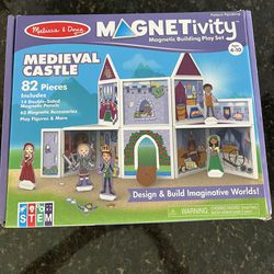 Melissa And Doug Magnetic Castle