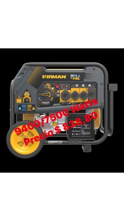 Generator Firman 9400/7500 Watts