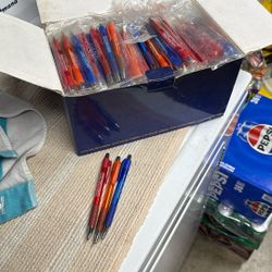 Small box full of pens new $20 or best offer