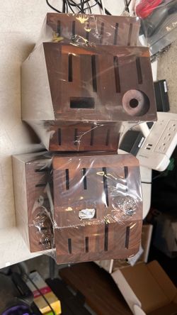 Wood block only - Cangshan Wood Knife Block - Holds 16