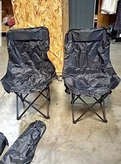 Camping 2 Chairs set - Folding, Lightweight,