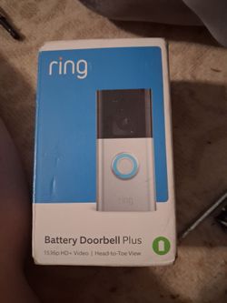 Ring camera doorbell