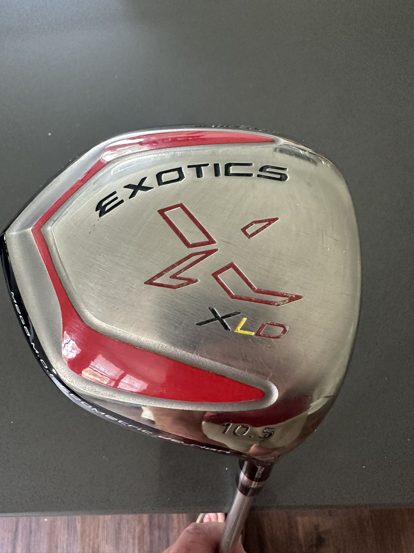 Exotics XLD. Driver  RH  S-Flex  10.5. Golf Club. 
