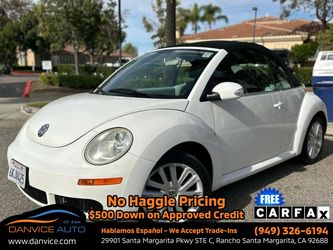 2009 Volkswagen New Beetle Convertible