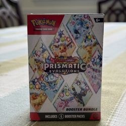 Pokemon Prismatic Evolutions Booster Bundle