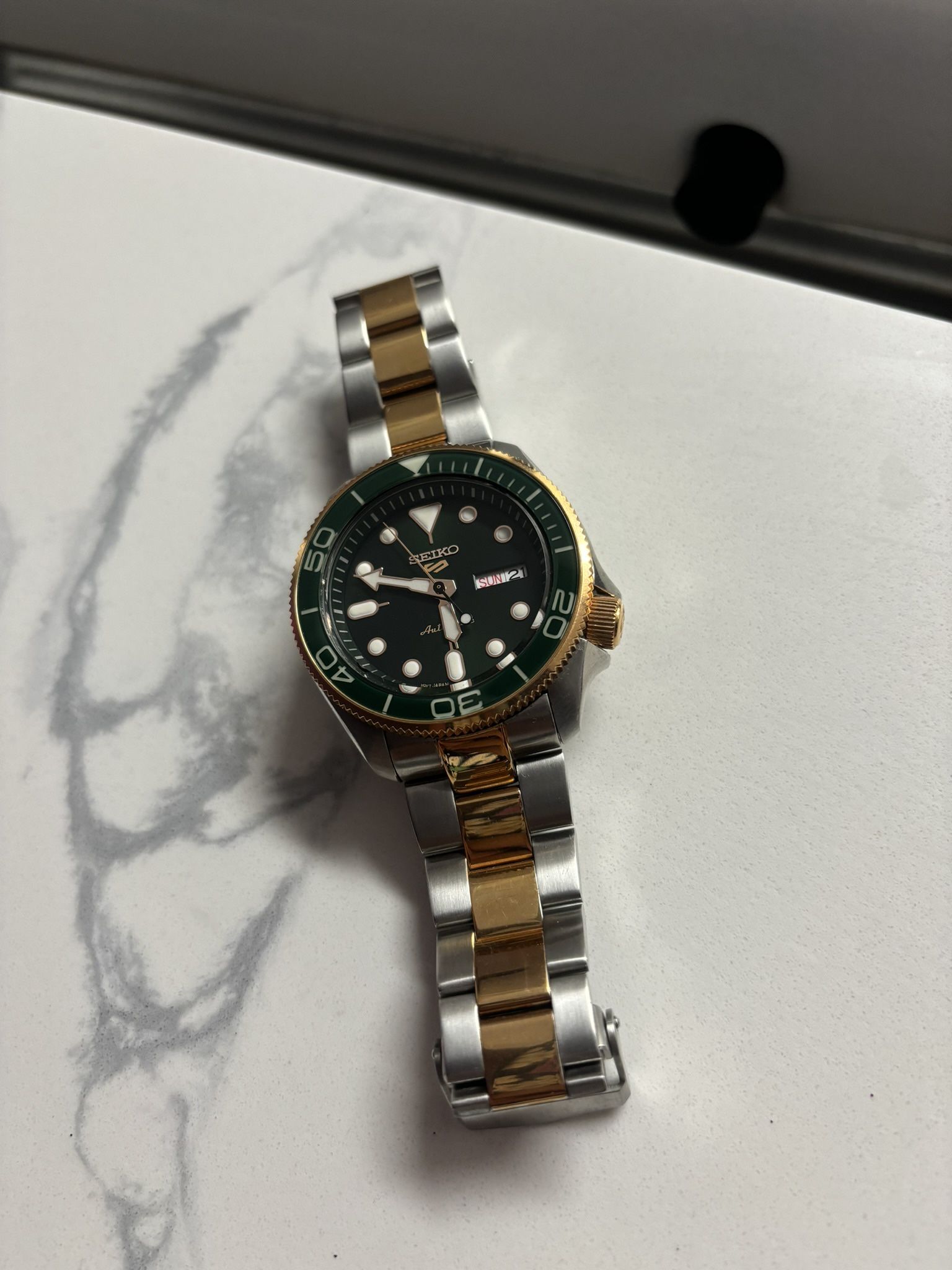 Seiko 5 SRPD63 With Namoki Bracelet And Sapphire Crystal