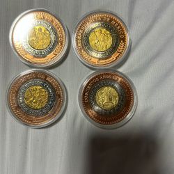 Mexican Independence. Coins 