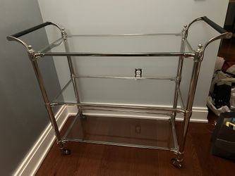 Williams Sonoma “Beckett” Bar Cart