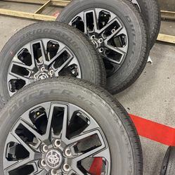 20” Toyota Tundra Wheels And Tires Brand New