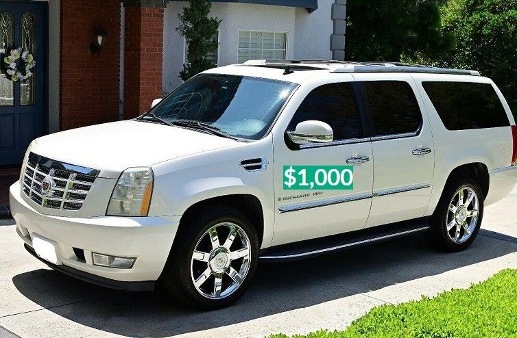 💲1OOO 2OO8 Cadillac Escalade Strong