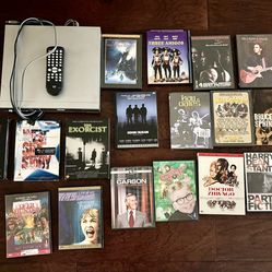 DVD player DVDs